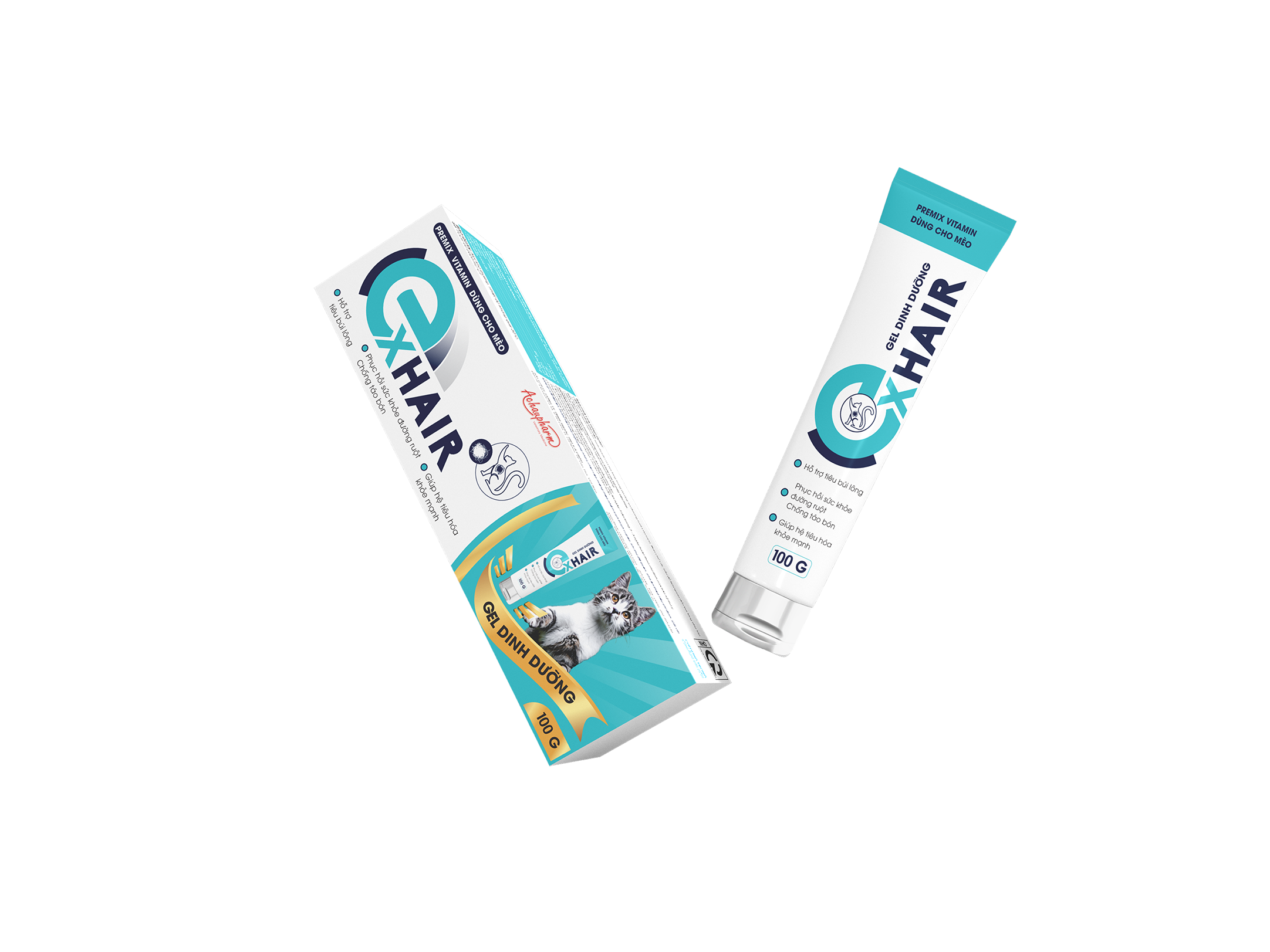 EXHAIR | Gel dinh dưỡng cho mèo